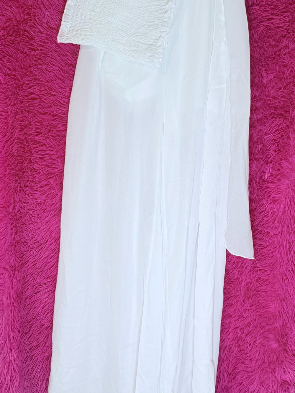Elegant White Pant Set